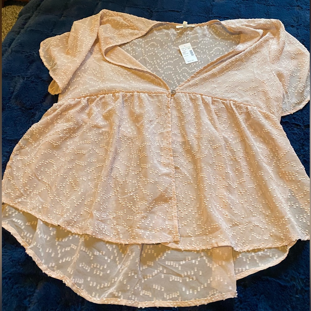 Sheer top by Maurice’s
